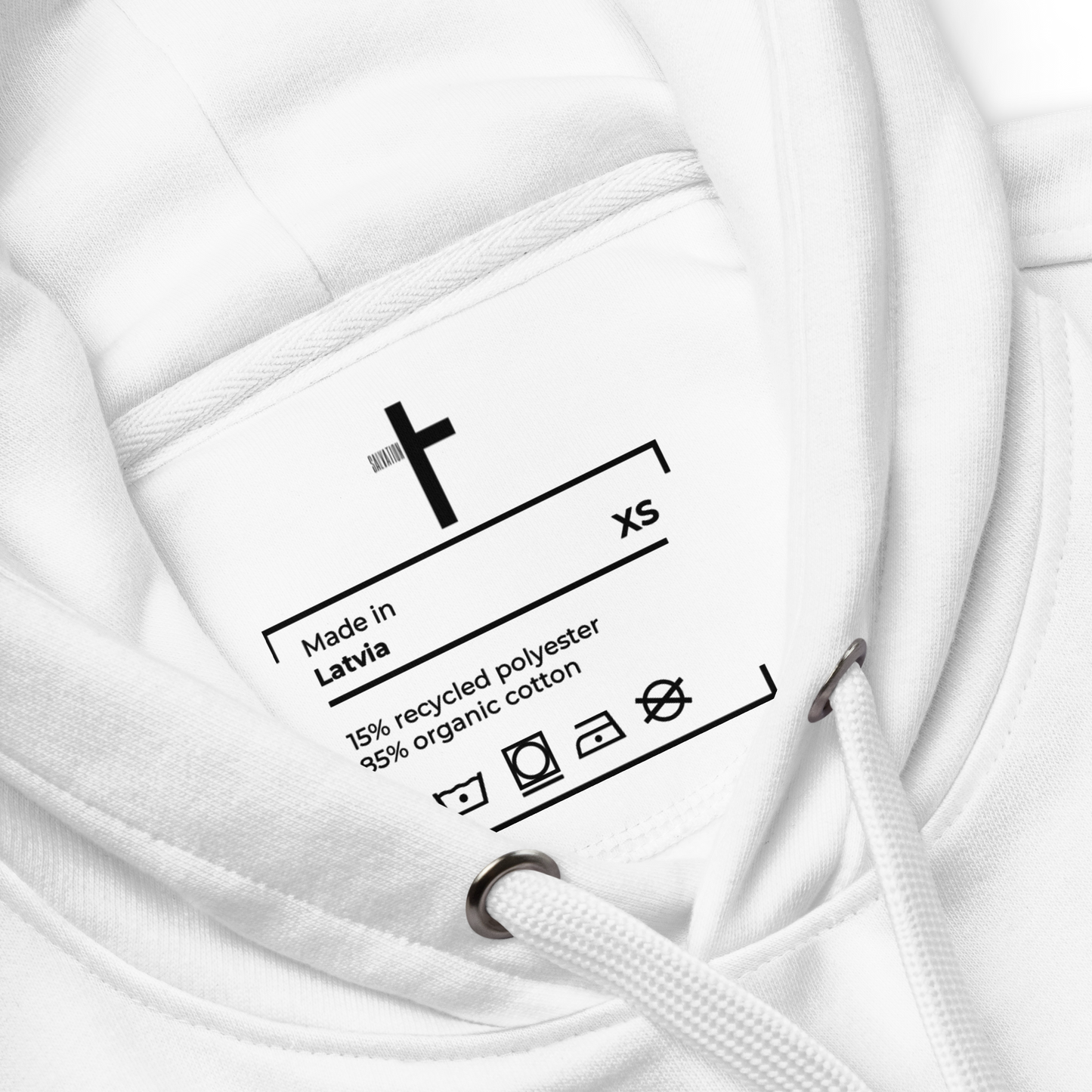 "He Who Has Him, Can Never Lose" Men's Premium Eco Hoodie
