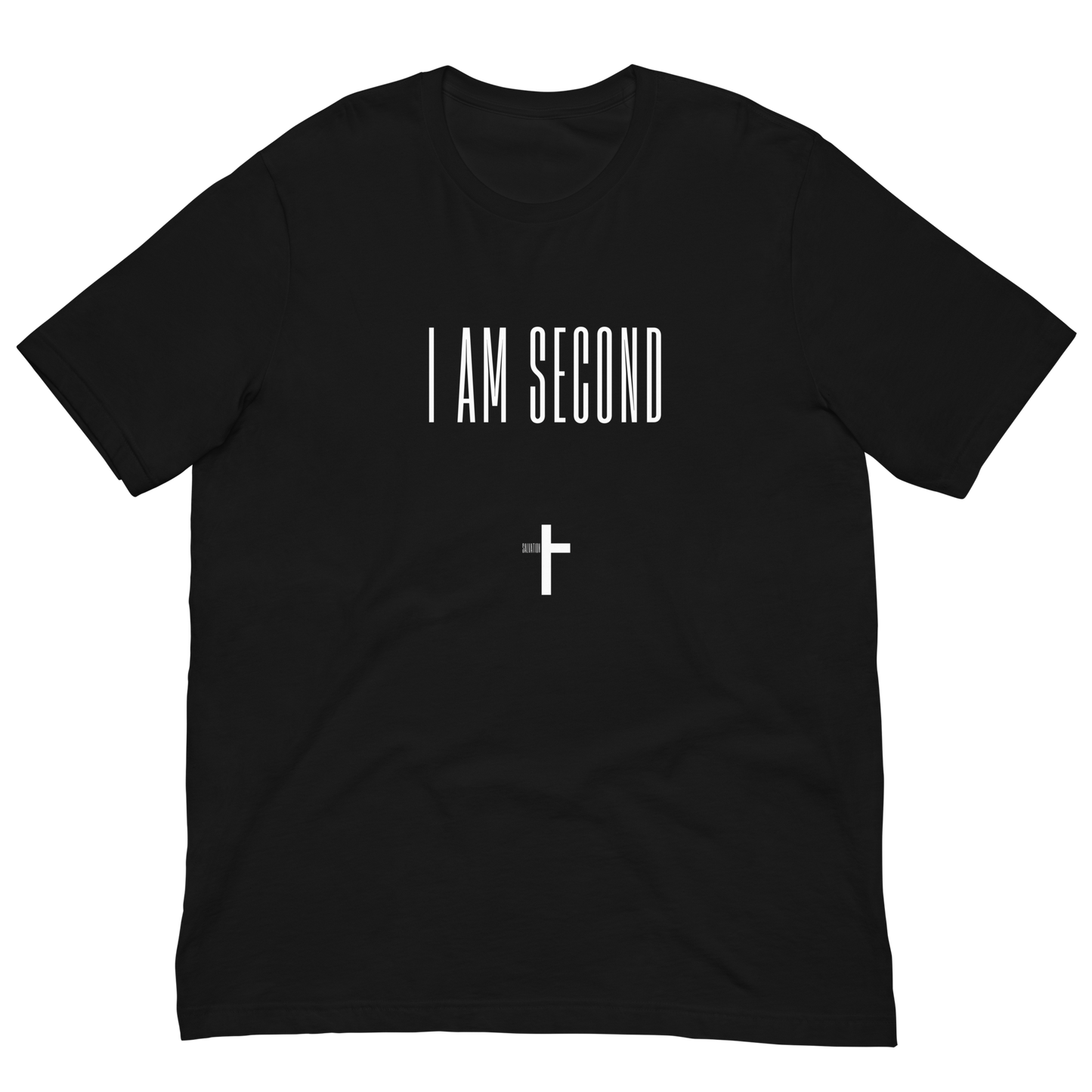 "I Am Second" Unisex Through Salvation Logo T-Shirt