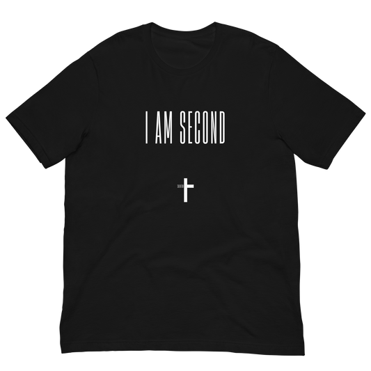 "I Am Second" Unisex Through Salvation Logo T-Shirt
